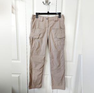 5.11 Tactical Khaki "Stryke" Cargo Pant size 4 #64386